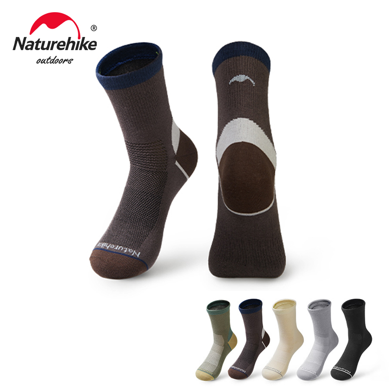 Wool Hiking Sock - Naturehike ソックス メンズ レディース スポーツ 速乾性