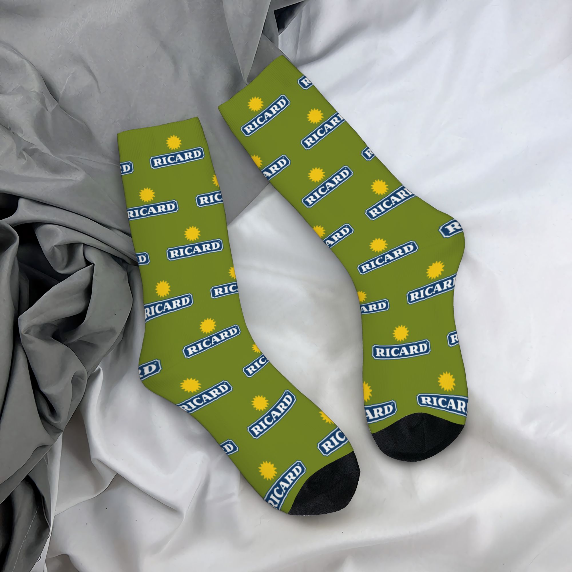 Dress Sock Men - カスタムR-ricardsドリンク メンズ レディース クルーソックス ユニセックス クール