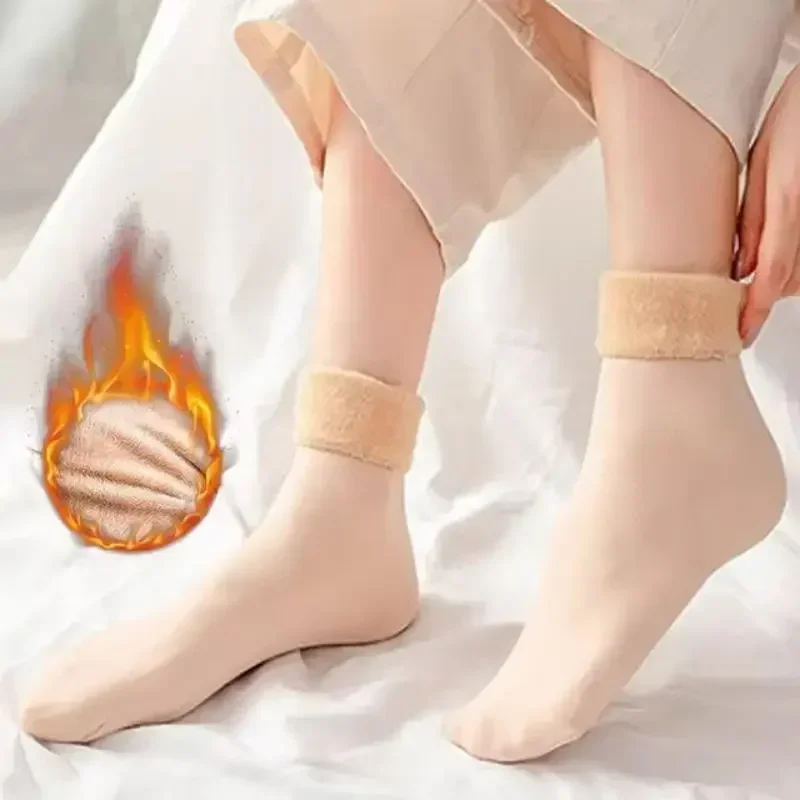 冬用 保温ソックス メンズ レディース 男女兼用 厚手 裏起 - Thermal Sock Winter のレビューと価格