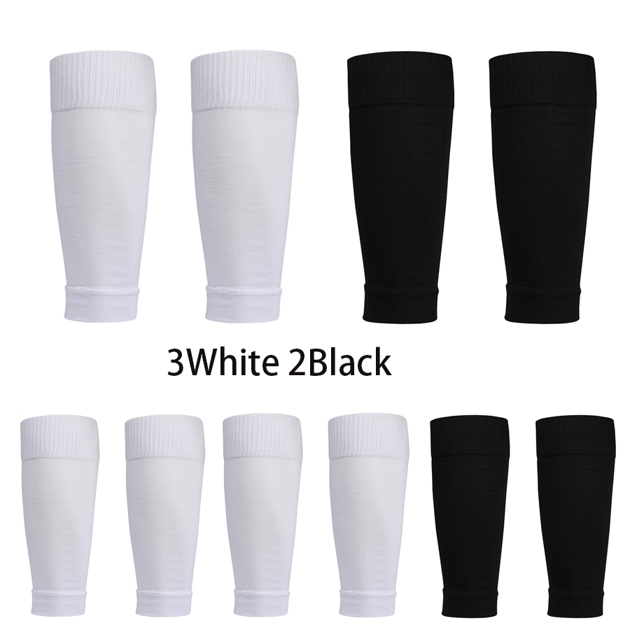 5 ペアメンズレッグバスケットボールサッカースポーツソックス - Compression Sleeve Calf のレビューと価格