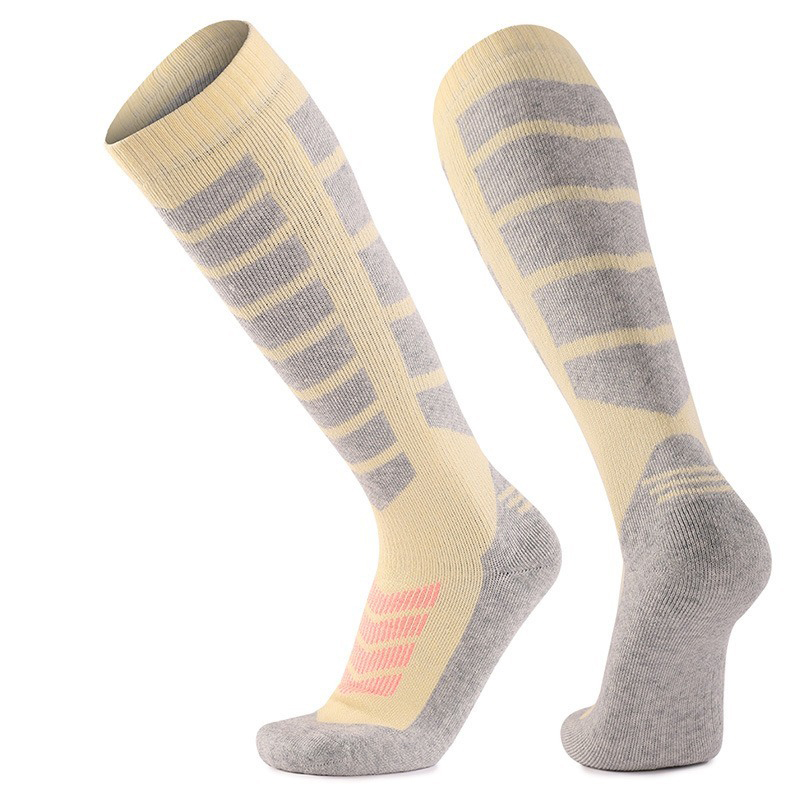 メリノウール製スキーソックス、膝丈、冬用、スノーボード用、厚 - Thermal Sock Winter のレビューと価格